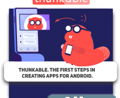 Thunkable. The first steps in creating apps for Android. - Programming for children in Burgas