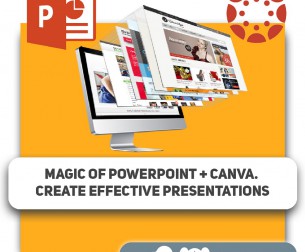 Magic of POWERPOINT + Canva. Create effective presentations - Programming for children in Burgas
