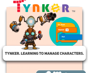 Tynker. Learning to manage characters.  - Programming for children in Burgas